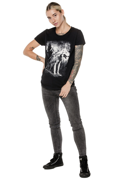 T-shirt damski UNDERWORLD Wolf in mountains