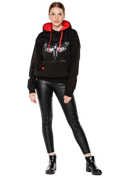 Bluza kangurka UNDERWORLD unisex Night Butterfly