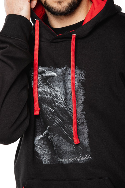 Bluza kangurka UNDERWORLD unisex Raven