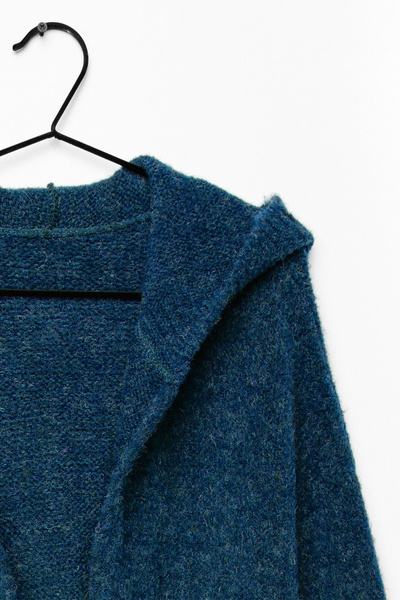 Sweter długi UNDERWORLD malinowy