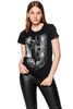 T-shirt damski UNDERWORLD Dragon czarny