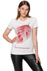 T-shirt damski UNDERWORLD Leaf biały