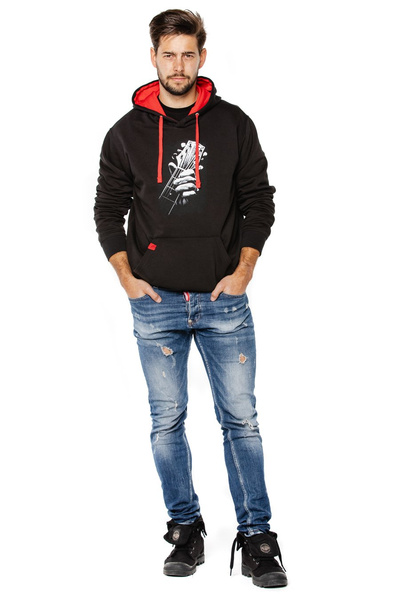 Bluza kangurka UNDERWORLD unisex Guitar head