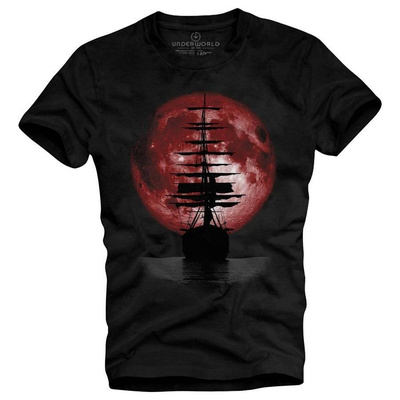 T-shirt męski UNDERWORLD Ship czerwony