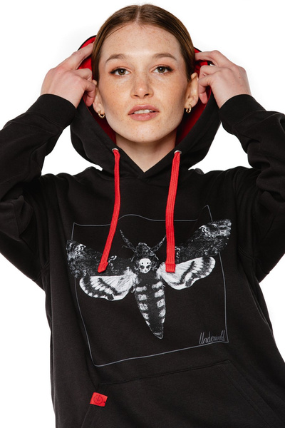Bluza kangurka UNDERWORLD unisex Night Butterfly