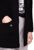 Sweter długi UNDERWORLD czarny