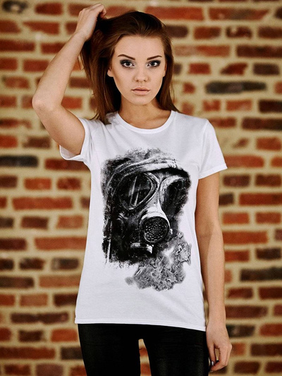 T-shirt damski UNDERWORLD Gas mask