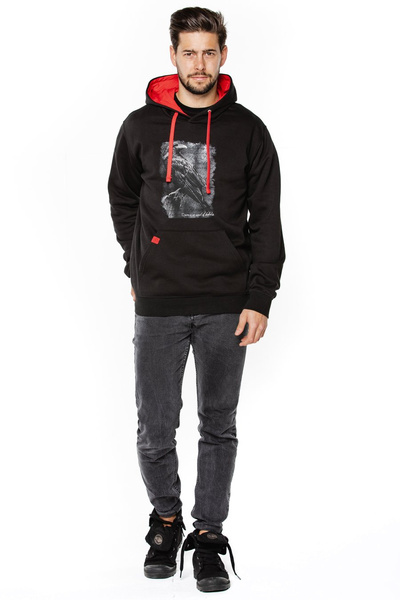 Bluza kangurka UNDERWORLD unisex Raven