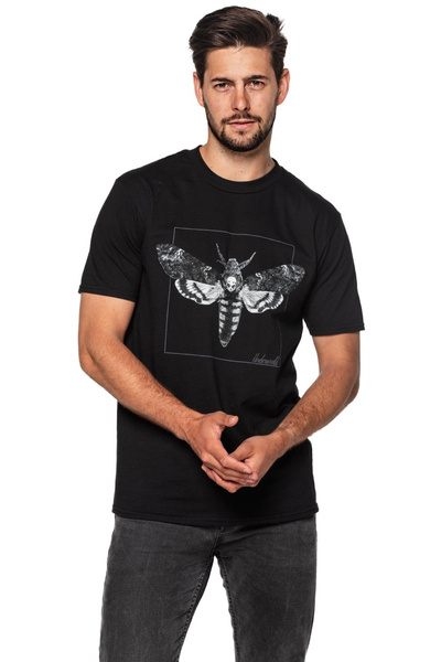 T-shirt męski UNDERWORLD Night Butterfly czarny
