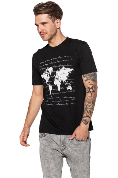 T-shirt męski UNDERWORLD World czarny