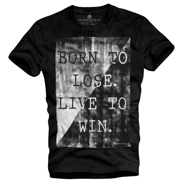T-shirt męski UNDERWORLD Born to lose live to win