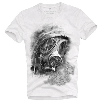  T-shirt męski UNDERWORLD Gas mask