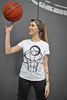 T-shirt damski UNDERWORLD Streetball biały