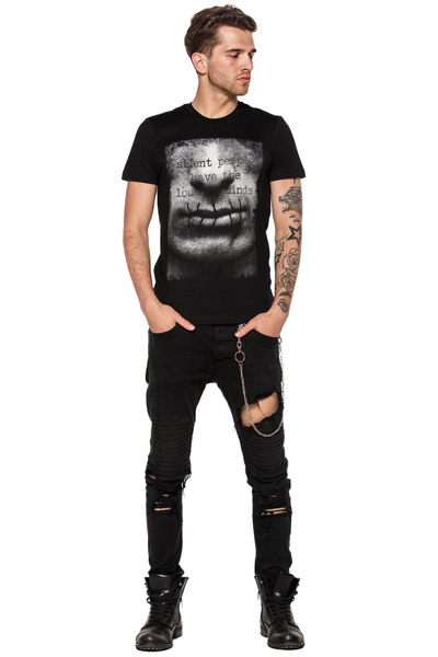 T-shirt męski UNDERWORLD Silent people have...