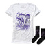 Zestaw prezentowy T-shirt damski + skarpety UNDERWORLD Mushrooms BO