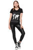 T-shirt damski UNDERWORLD World czarny