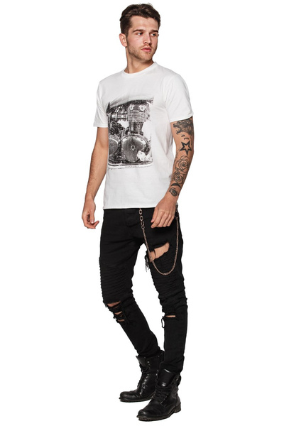 T-shirt męski UNDERWORLD Motorcycle
