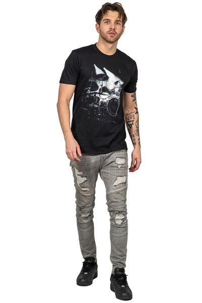 T-shirt męski UNDERWORLD Drums czarny