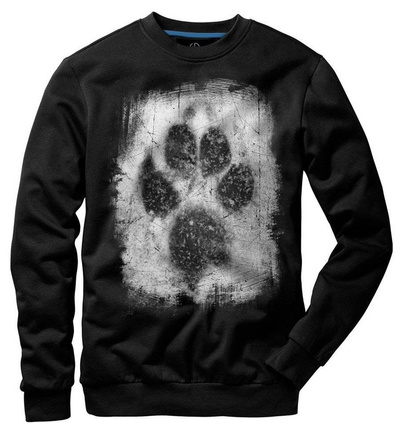 Bluza marki UNDERWORLD unisex Animal footprint