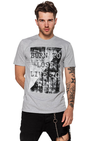 T-shirt męski UNDERWORLD Born to lose live to win