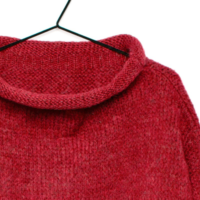 Sweter krótki UNDERWORLD malinowy