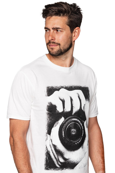 T-shirt męski UNDERWORLD Dog biały