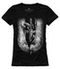 T-shirt damski UNDERWORLD Dragon czarny