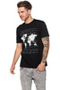 T-shirt męski UNDERWORLD World czarny