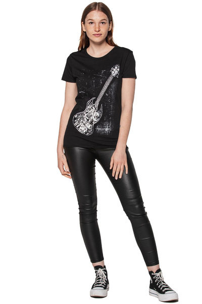 T-shirt damski UNDERWORLD Guitar machine