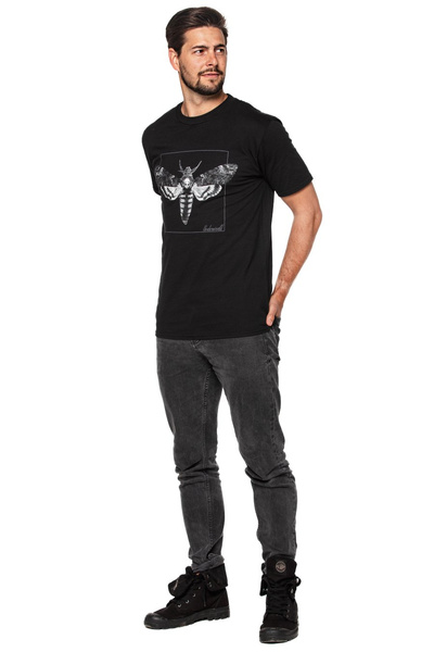 T-shirt męski UNDERWORLD Night Butterfly czarny