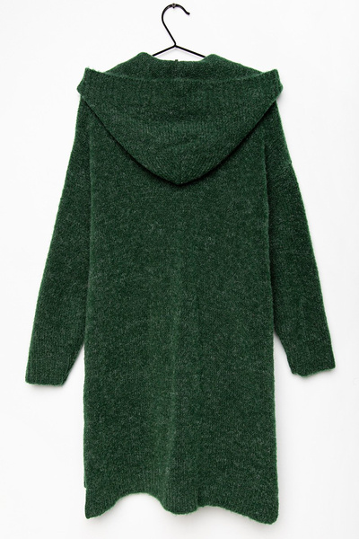 Sweter długi UNDERWORLD zielony