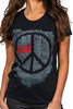 T-shirt damski UNDERWORLD Peace czarny