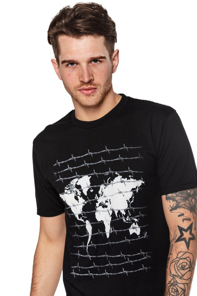 T-shirt męski UNDERWORLD World czarny