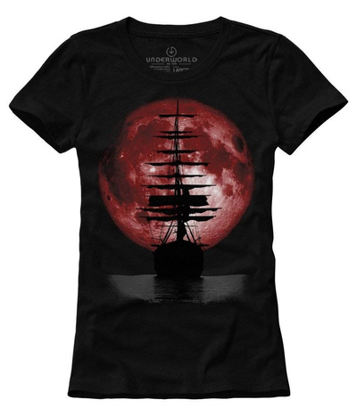 T-shirt damski UNDERWORLD Ship red