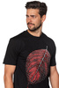 T-shirt męski UNDERWORLD Leaf czarny