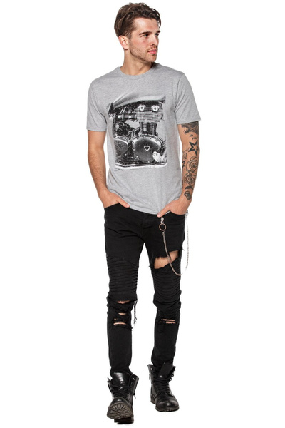 T-shirt męski UNDERWORLD Motorcycle