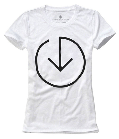 T-shirt damski UNDERWORLD Logo biały