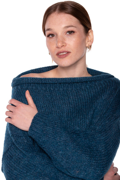 Sweter krótki UNDERWORLD morski