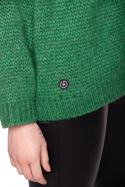 Sweter krótki UNDERWORLD zielony