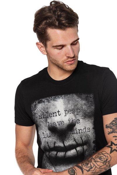 T-shirt męski UNDERWORLD Silent people have...