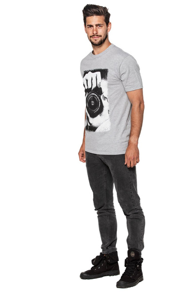 T-shirt męski UNDERWORLD Logo szary