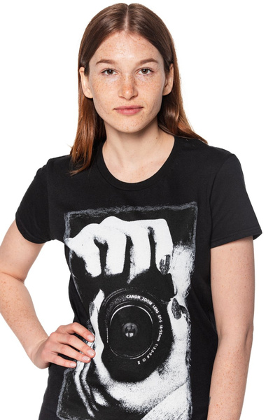 T-shirt damski UNDERWORLD Dog czarny