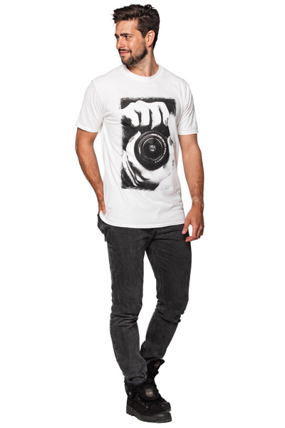 T-shirt męski UNDERWORLD Dog biały