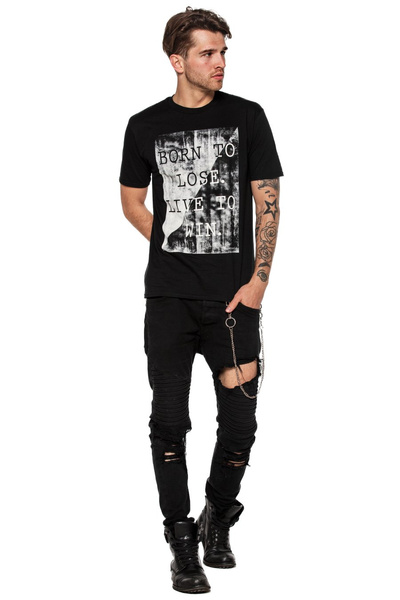 T-shirt męski UNDERWORLD Born to lose live to win