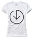 T-shirt damski UNDERWORLD Logo biały