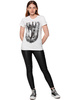 T-shirt damski UNDERWORLD Dragon biały