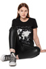 T-shirt damski UNDERWORLD World czarny