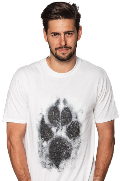 T-shirt męski UNDERWORLD Animal footprint