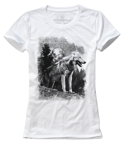 T-shirt damski UNDERWORLD Wolf in mountains