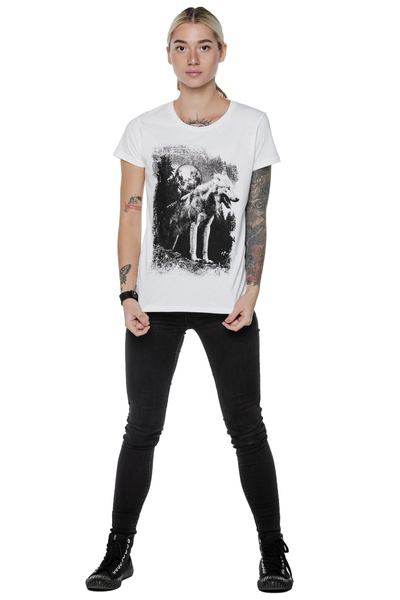 T-shirt damski UNDERWORLD Wolf in mountains